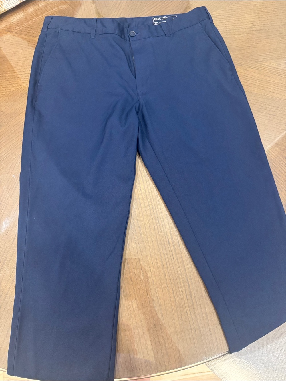 Mizzen+Main Baron Chinos Athletic Taper in Navy Blue